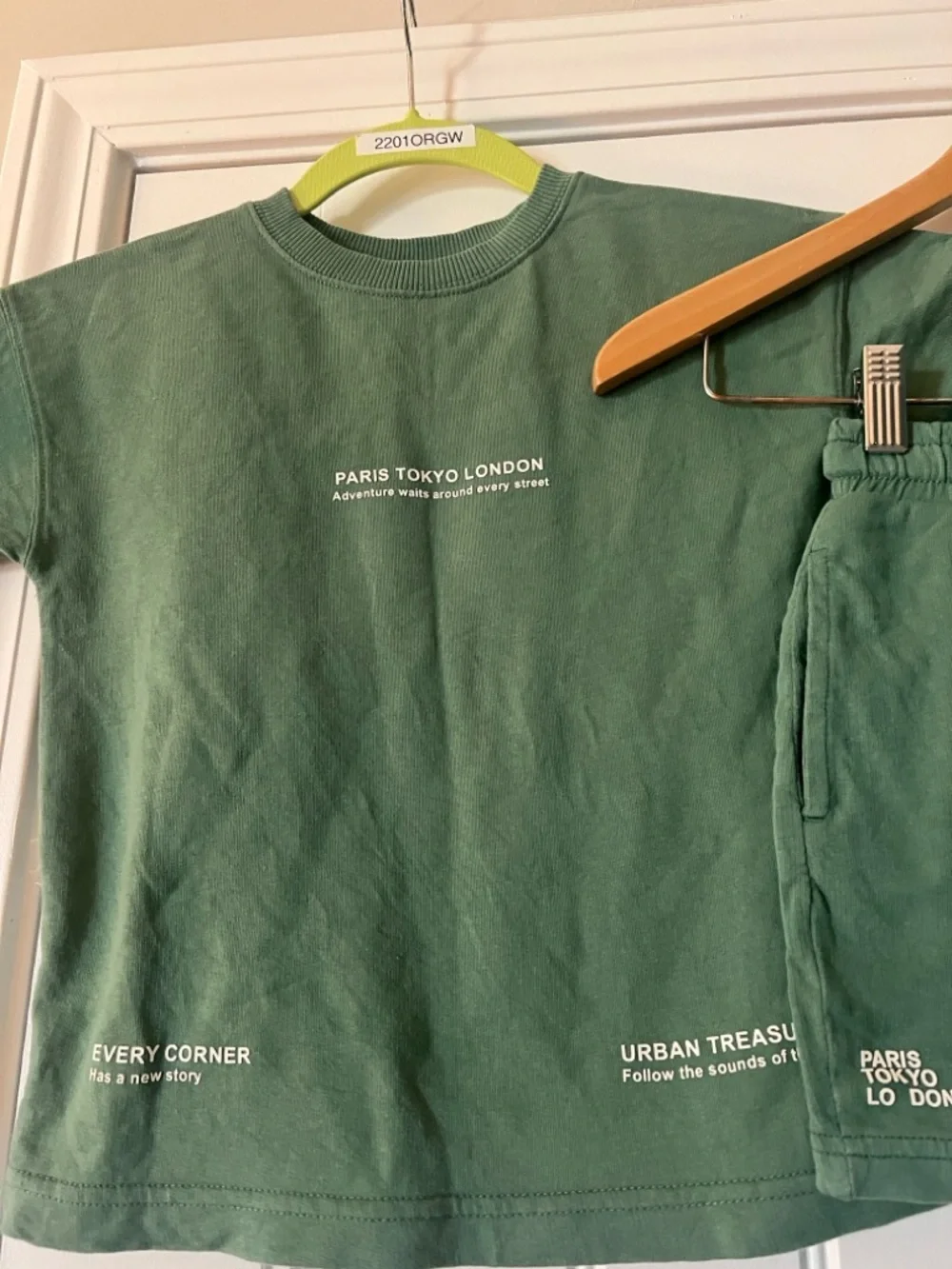 Zara matching sweat shorts & T Shirt